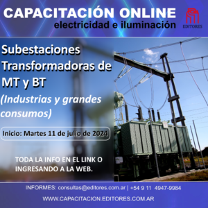 Curso: Subestaciones Transformadoras MT y BT -Industrias y grandes consumos-