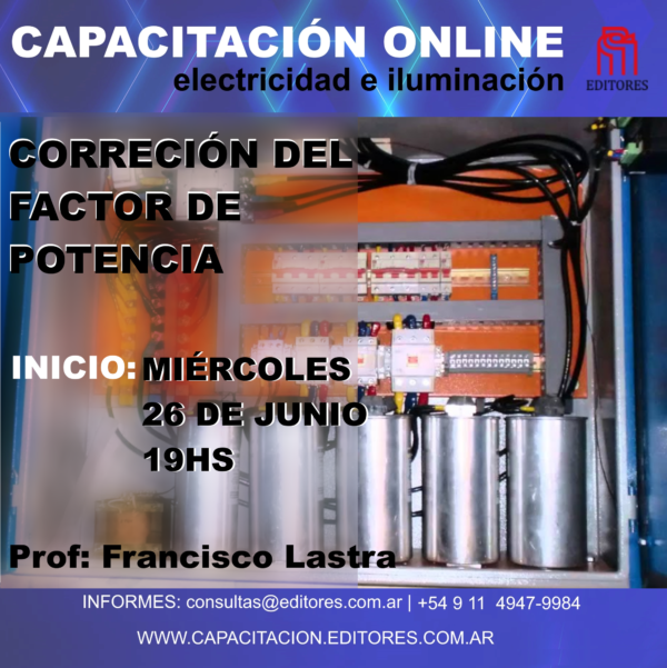 Curso de corrección de factor de potencia